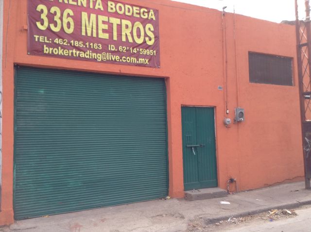 NBodega en renta 336 mts ingún nombre
